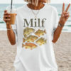 Man I Love Fish Humor MILF Meme Comfort Colors Shirt
