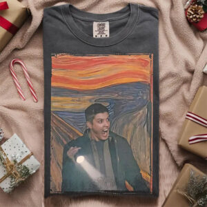 Scream Dean Winchester Supernatural Funny Comfort Colors Shirt