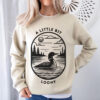 Minnesota North Woods, Watcher Loon Bird Shirt