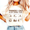 Things I Do Spare Time Birdwatching Shirt