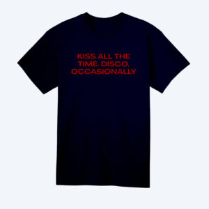 Album Kiss All The Time Disco Occasionally Tee