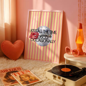 Kiss All The Time Harry Styles Poster PersonalizedShirts.net