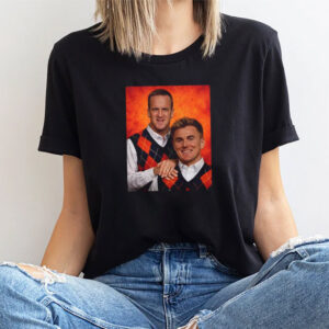 Manning And Nix Denver Football Shirt