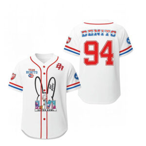 2026 Super Bowl Halftime Show Baseball Jersey