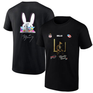 Seattle Seahawks x Bad Bunny Super Bowl Halftime Show 2 sided Shirt 3 PersonalizedShirts.net