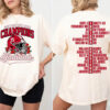 2026 Rose Bowl Champions Indiana Hoosiers Football Comfort Colors Shirt