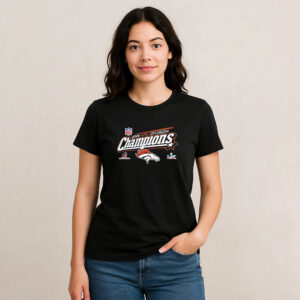 2026 AFC Divisional Champions Denver Broncos Celebration Shirt