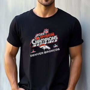 Denver Broncos Football 2026 Division Champions 2026 Tee