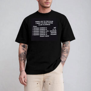 Charli XCX Club Classics Lyrics Tee