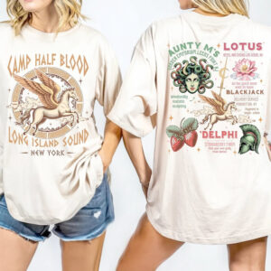 Camp Half Blood Percy Jackson And Olympians 2-sided Shirt