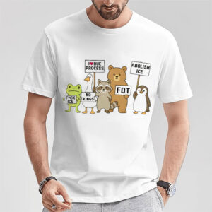 Defund ICE Animals Protest Ice Out Of LA Abolish Ice FDT T-Shirt