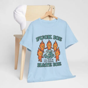 Fck ICE Hate ICE Funny Anti ICE T shirt 4 PersonalizedShirts.net