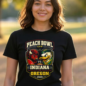 Indiana Hoosiers Vs Oregon Ducks Football Shirt