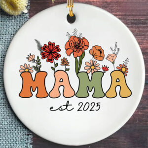 Custom Mama Day, Cool Mothers Day Gifts Ornament