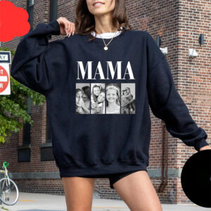 Custom Mama Photo Mother’s Day Gift Shirt