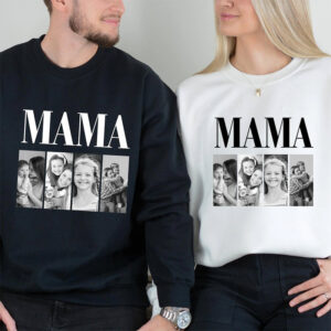 Custom Mama Photo Mother’s Day Gift Shirt