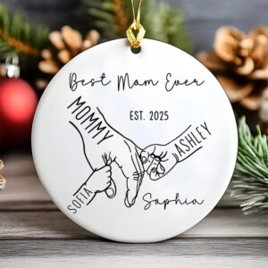 Custom Mom To Be Gift Ideas, Mom Day Ornament