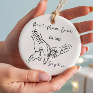 Custom Mom To Be Gift Ideas, Mom Day Ornament