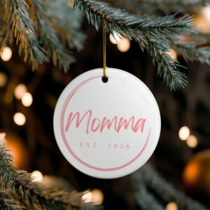 Personalized Mothers Day Gift Ornament