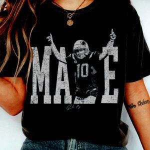 Drake Maye Football Game New England​ Shirt