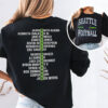Seattle Seahawks Football Game Day 2-sided Shirt