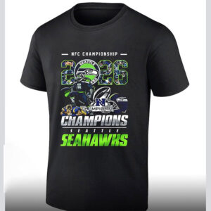 Seattle Seahawks Mascot NFC Championship Shirt