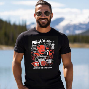 Philadelphia 76ers With The Devil T-shirt Philadelphia 76ers With The Devil T-shirt