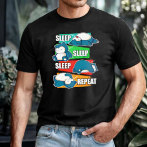 Snorlax Sleep Funny Pokemon Shirt