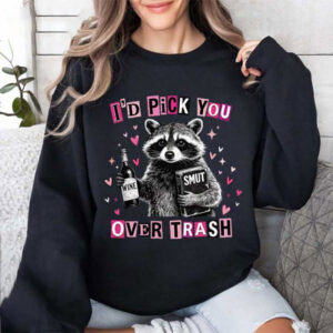 Funny Raccoon Valentine Shirt