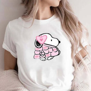 Snoopy Puffer Jacket Valentine Gift Shirt