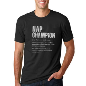 National Sleep Day Nap Champion Shirt PersonalizedShirts.net