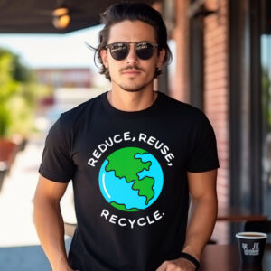 Reduce Plastic Recycle Symbols​ Shirt