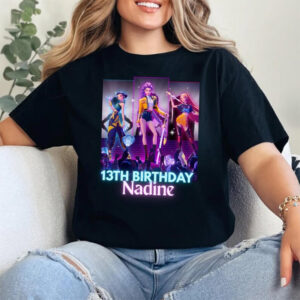 Personalized Kpop Demon Hunter Birthday Tee