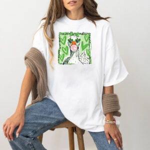 Cute Silly Goose St Patrick’s Day Graphic Tee