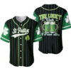 Personalized The Lucky Club, St Pattys Baseball Jersey