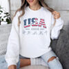 Patriotic USA Winter Sports 2026 Shirt