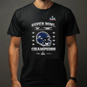 Super Bowl LX Champs Helmet NFL Shirt 4 PersonalizedShirts.net