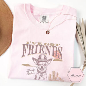 Cowboy Chihuahua Dog Meme​ Comfort Colors Tee 2