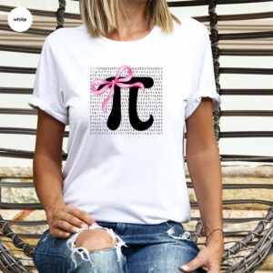 Coquette pi symbol text Tee 2 PersonalizedShirts.net