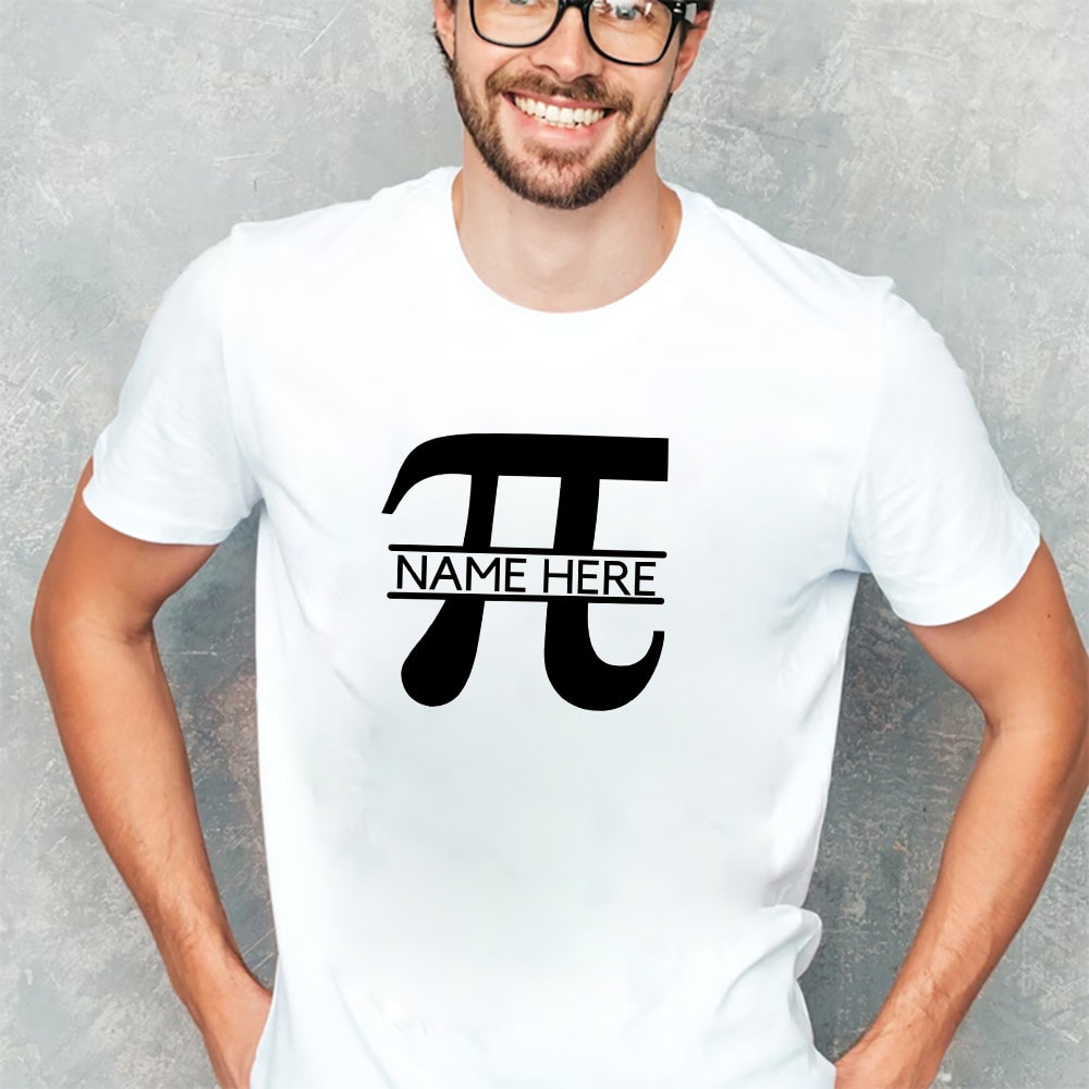Custom Name Pi In Math Symbol Tee Custom Name Pi In Math Symbol Tee