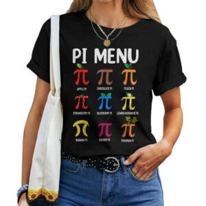 Pi Menu, Mathematical Pi Sign Shirt