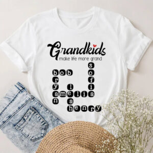 Mother's Day Gifts For Grandma, Best Grandma Shirt 3 PersonalizedShirts.net