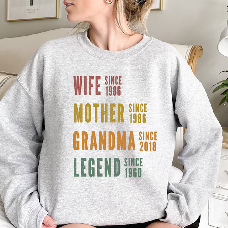Personalized Mother's Day Grandma Shirt Personalized Mother's Day Grandma Shirt