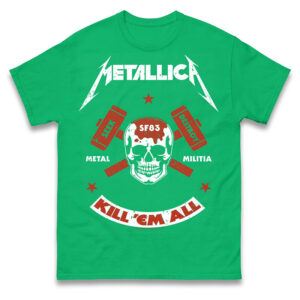 Kill Em All Metallica Rock Band Logo Shirt 3 PersonalizedShirts.net