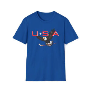 Patriotic USA Ice Hockey Eagle Shirt 2 PersonalizedShirts.net