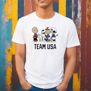 Winter Olympics USA Ice Hockey Peanuts And Snoopy Shirt 3 PersonalizedShirts.net