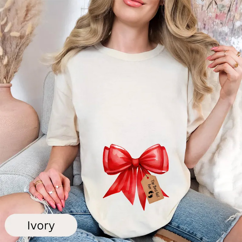 Pregnancy Coquette, The Best Gift Ever Comfort Colors Shirt Pregnancy Coquette, The Best Gift Ever Comfort Colors Shirt