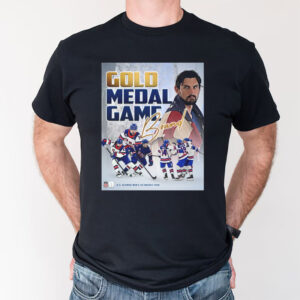 Gold Medal Game Bound Olympics Ice Hockey Shirt