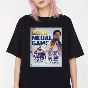 Gold Medal Game Bound Olympics Ice Hockey Shirt