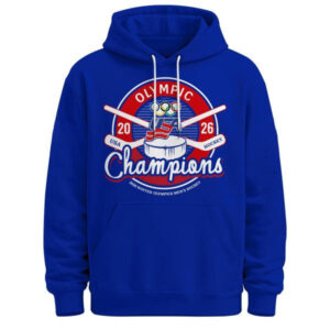 USA Hockey Men Olympic Champions 2 Sided Shirt USA Hockey Men Olympic Champions 2 Sided Shirt